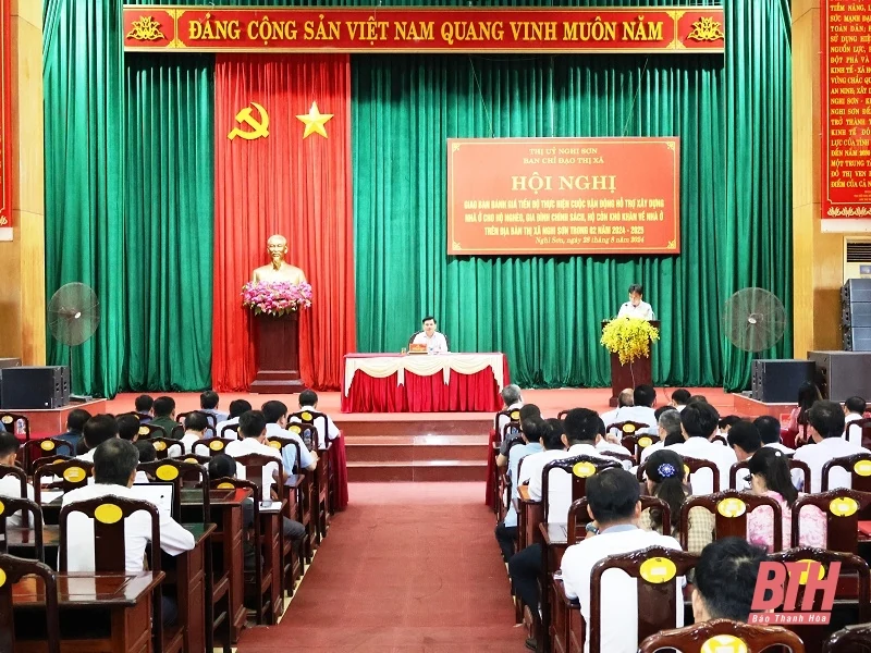 Thị xã Nghi Sơn tiếp nhận gần 9,6 tỷ đồng hỗ trợ xây dựng nhà ở cá cược bóng đá m88 hộ nghèo, hộ gia đình chính sách, hộ còn khó khăn về nhà ở