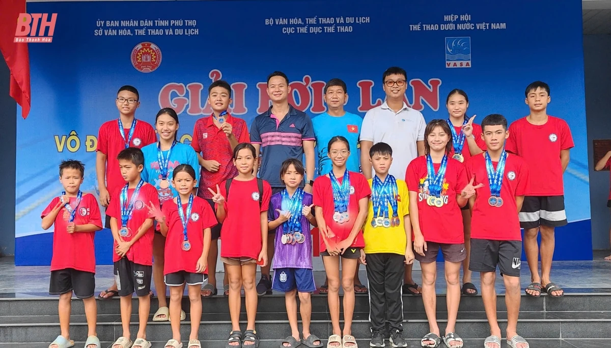 VĐV link đăng nhập m88 giành “mưa huy chương” tại Giải bơi - lặn vô địch các CLB quốc gia năm 2024