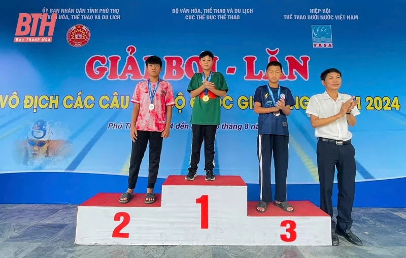 VĐV link đăng nhập m88 giành “mưa huy chương” tại Giải bơi - lặn vô địch các CLB quốc gia năm 2024