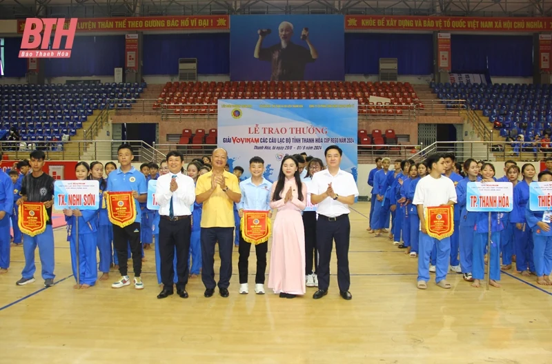 Hơn 200 VĐV tranh tài tại Giải Vovinam các CLB tỉnh Thanh Hóa - Cúp Rego