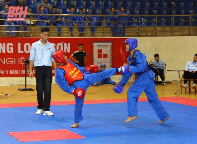 Hơn 200 VĐV tranh tài tại Giải Vovinam các CLB tỉnh Thanh Hóa - Cúp Rego