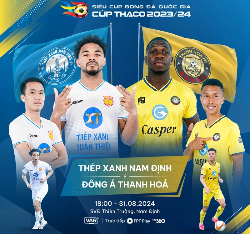 Siêu cúp nhà cái m88: “Long, hổ tranh hùng”