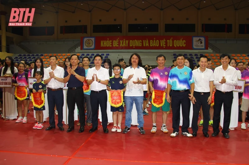 Khai mạc Giải Bóng bàn các CLB tỉnh Thanh Hoá mở rộng 2024