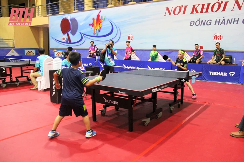 Khai mạc Giải Bóng bàn các CLB tỉnh Thanh Hoá mở rộng 2024
