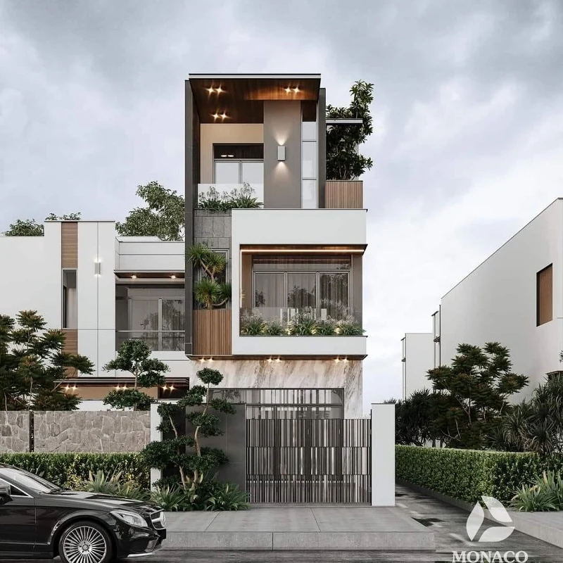 Chi phí xây nhà 1 lầu 1 trệt giá 600 triệu giá tốt tại MONACO