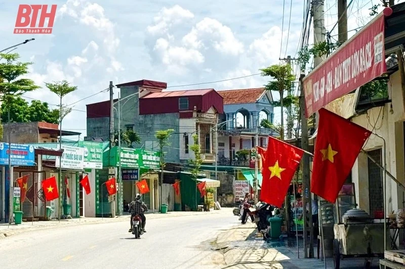 Rực rỡ cờ hoa đón mừng Quốc khánh