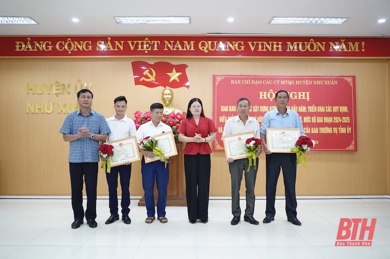Như Xuân: 421 hộ dân hiến hơn 160.000m<sup>2 </sup>đất xây dựng nông thôn mới