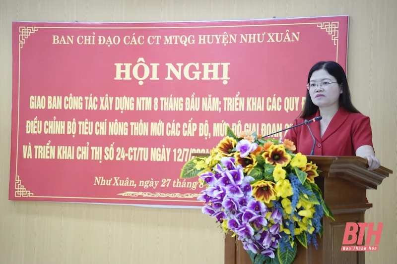 Như Xuân: 421 hộ dân hiến hơn 160.000m<sup>2 </sup>đất xây dựng nông thôn mới