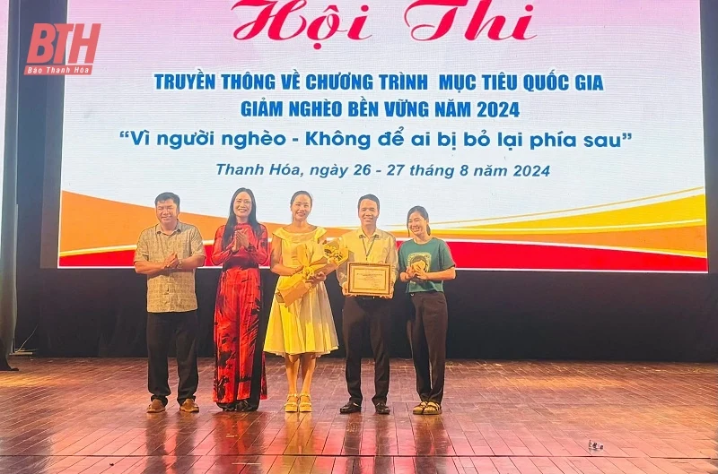 Hội thi truyền thông về Chương trình mục tiêu Quốc gia giảm nghèo bền vững năm 2024 thành công tốt đẹp