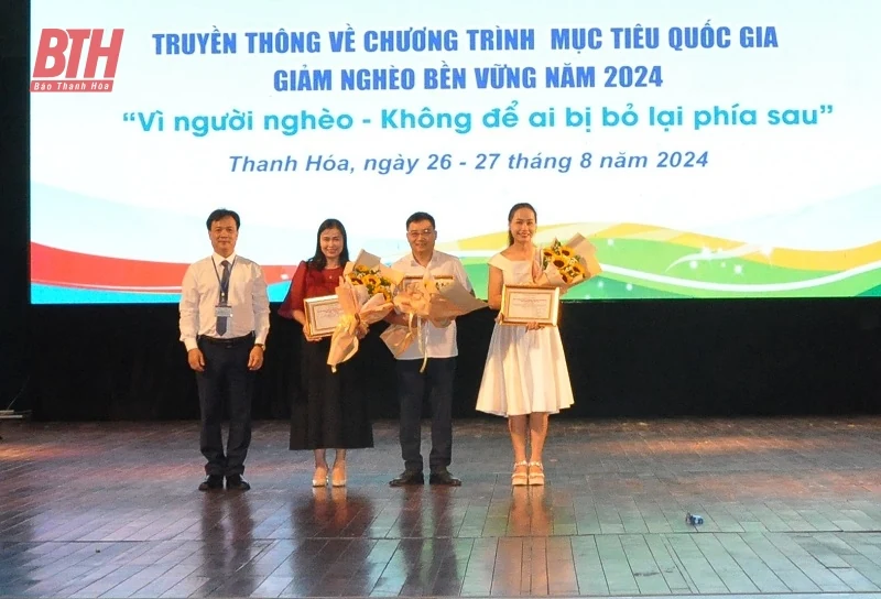 Hội thi truyền thông về Chương trình mục tiêu Quốc gia giảm nghèo bền vững năm 2024 thành công tốt đẹp