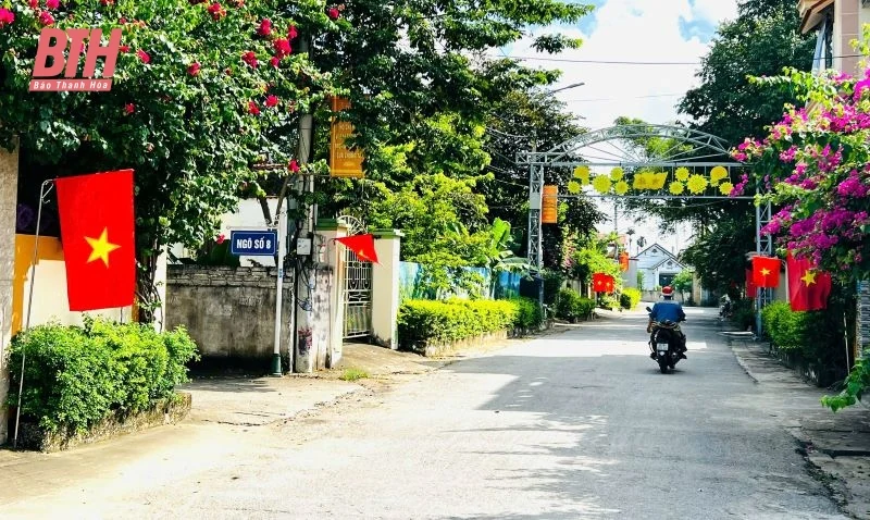 Rực rỡ cờ hoa đón mừng Quốc khánh