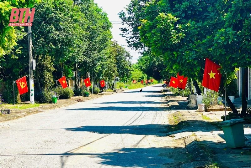 Rực rỡ cờ hoa đón mừng Quốc khánh