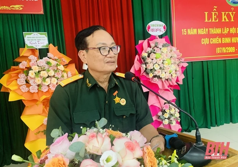 Kỷ niệm 15 năm thành lập Hội Doanh nghiệp doanh nhân cựu chiến binh huyện Quảng Xương