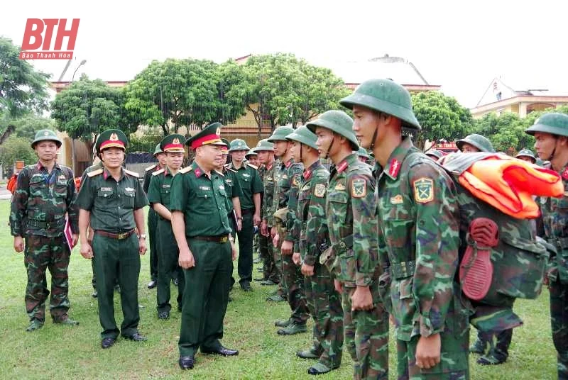 Bộ Chỉ huy Quân sự tỉnh sẵn sàng cơ động làm nhiệm vụ khi có lệnh