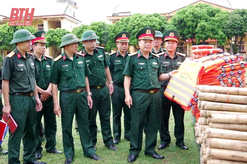 Bộ Chỉ huy Quân sự tỉnh sẵn sàng cơ động làm nhiệm vụ khi có lệnh
