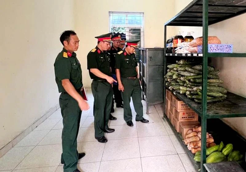 Bộ Chỉ huy Quân sự tỉnh sẵn sàng cơ động làm nhiệm vụ khi có lệnh