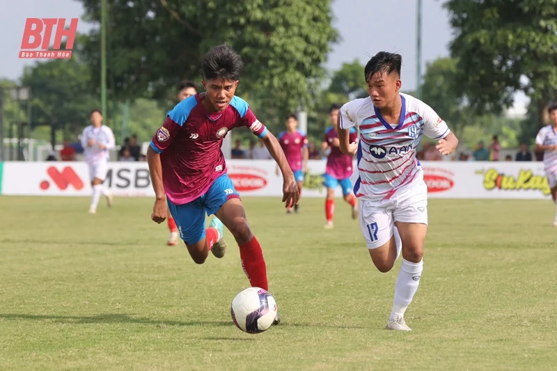 U15 Đông Á Thanh Hóa thất bại trước U15 Sông Lam Nghệ An