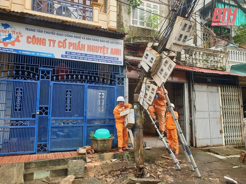 Khắc phục nhanh nhất sự cố về điện trên địa bàn link đăng nhập m88 do bão số 3 gây ra
