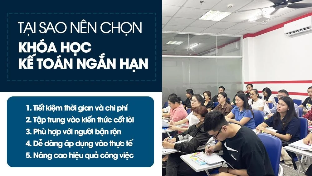 Khóa học kế toán ngắn hạn nào tốt nhất cho người mới bắt đầu?