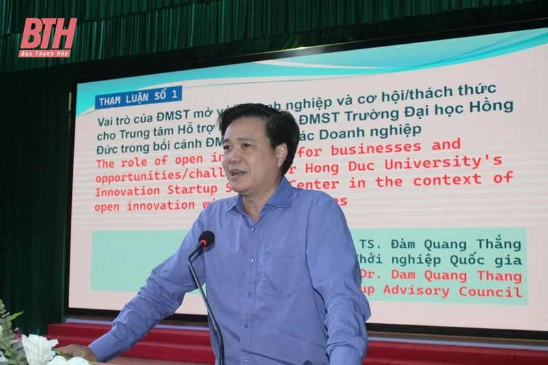 Kết nối với các vườn ươm, làng đổi mới sáng tạo, startup, SME, hợp tác xã, làng nghề trên cả nước