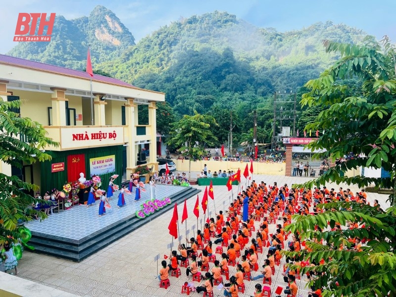 Hân hoan ngày hội khai trường