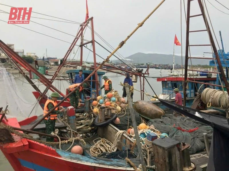 Biên phòng giúp dân phòng chống bão số 3
