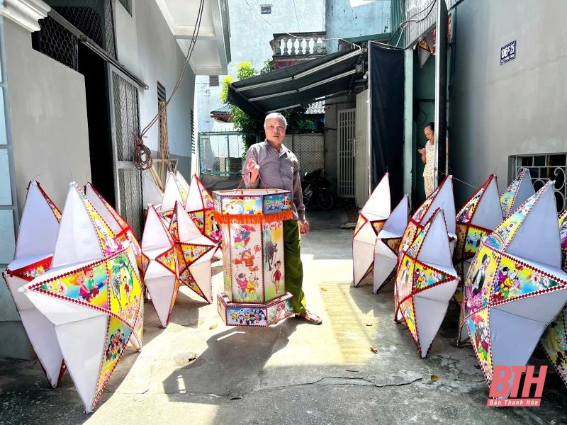Làng nghề Mật Sơn vào mùa tết trung thu