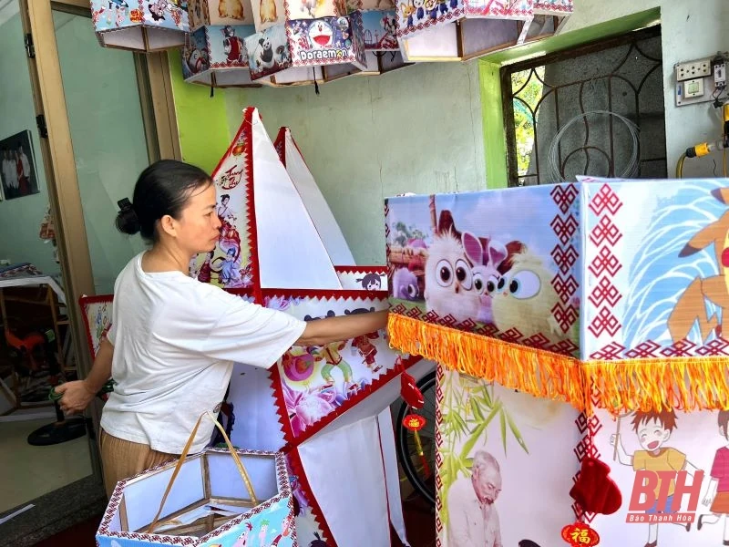 Làng nghề Mật Sơn vào mùa tết trung thu