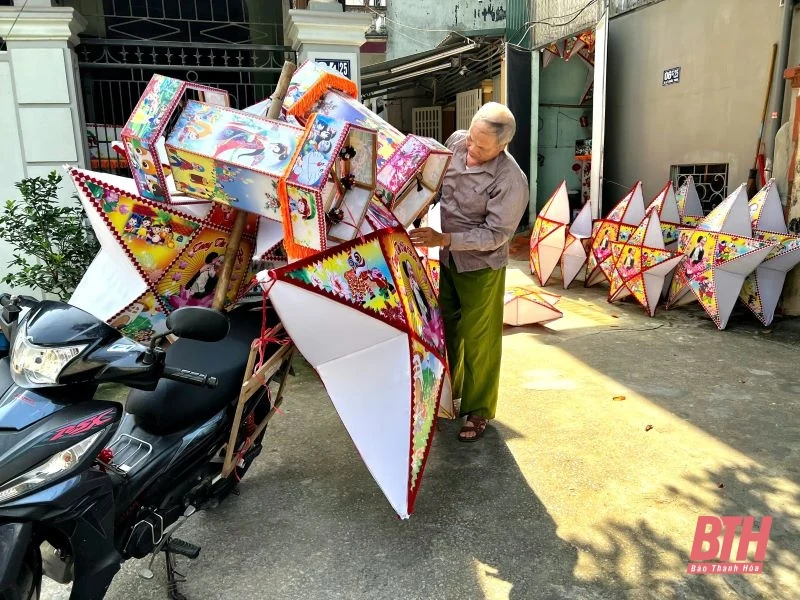 Làng nghề Mật Sơn vào mùa tết trung thu
