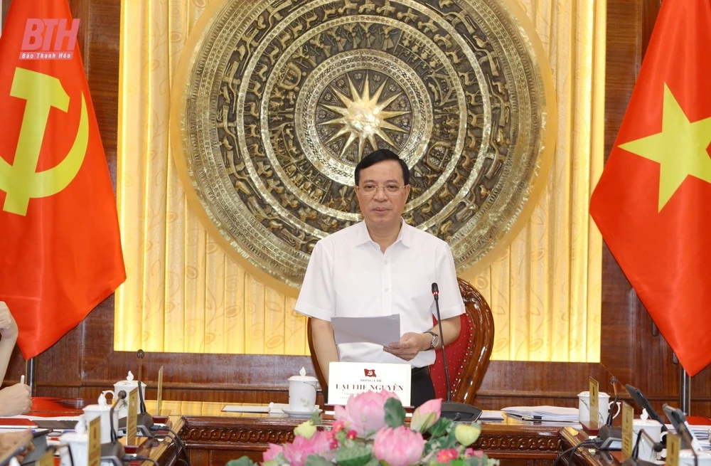 Ban Thường vụ Tỉnh ủy cho ý kiến vào Đề cương chi tiết Báo cáo Chính trị của Ban chấp hành Đảng bộ tỉnh khóa XIX tại Đại hội Đảng bộ tỉnh lần thứ XX