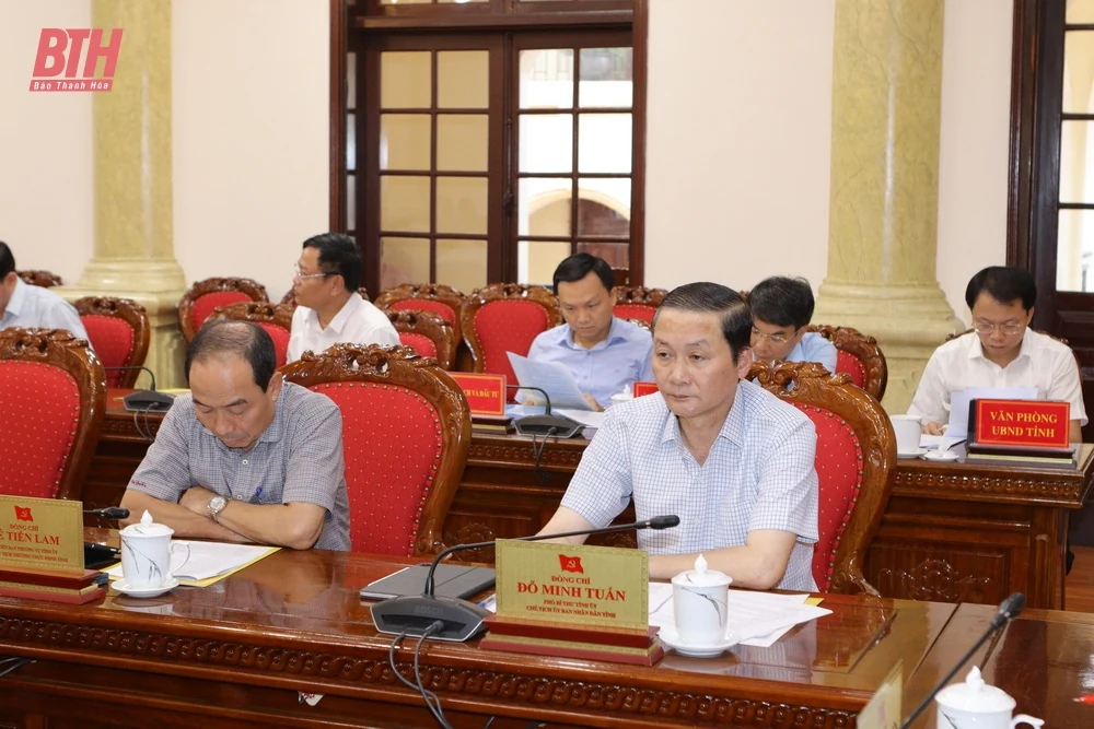 Ban Thường vụ Tỉnh ủy cho ý kiến vào Đề cương chi tiết Báo cáo Chính trị của Ban chấp hành Đảng bộ tỉnh khóa XIX tại Đại hội Đảng bộ tỉnh lần thứ XX
