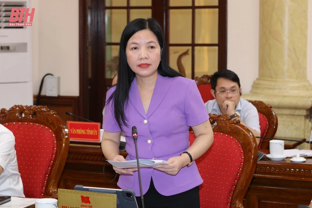Ban Thường vụ Tỉnh ủy cho ý kiến vào Đề cương chi tiết Báo cáo Chính trị của Ban chấp hành Đảng bộ tỉnh khóa XIX tại Đại hội Đảng bộ tỉnh lần thứ XX