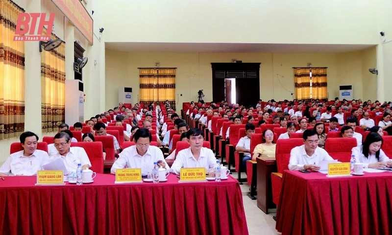 Yên Định tổng kết đợt thi đua cao điểm 100 ngày đêm xây dựng huyện NTM nâng cao