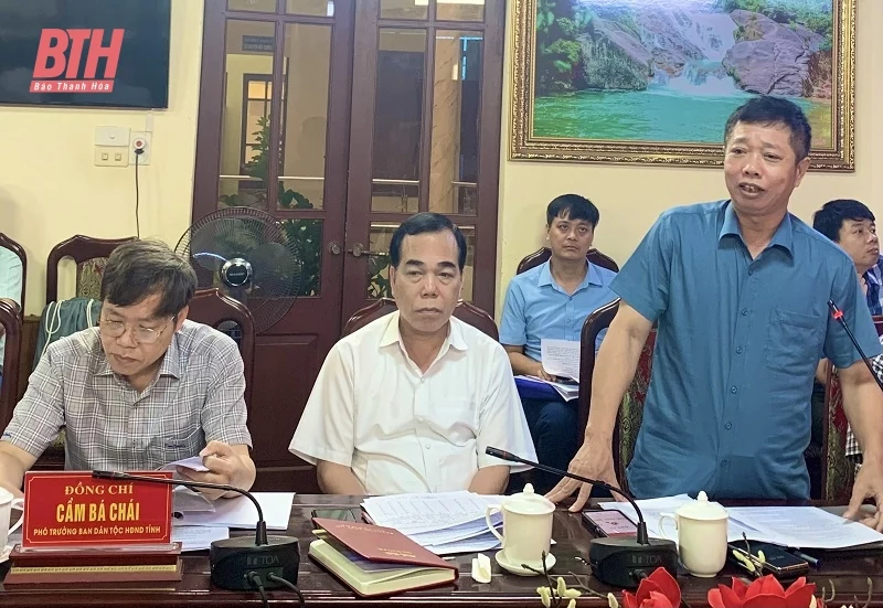 Khảo sát việc quản lý, sử dụng, bàn giao đất nông, lâm trường cho các địa phương trên địa bàn huyện Lang Chánh