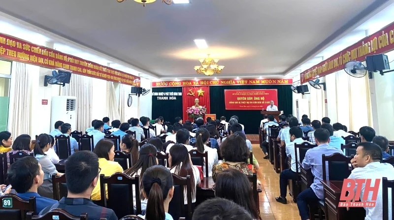 Sở Nông nghiệp và Phát triển nông thôn ủng hộ đồng bào bị thiệt hại do bão số 3