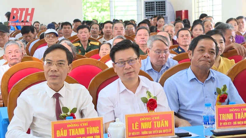 Kỷ niệm 70 năm ngày thành lập Đảng bộ xã Quảng Thạch