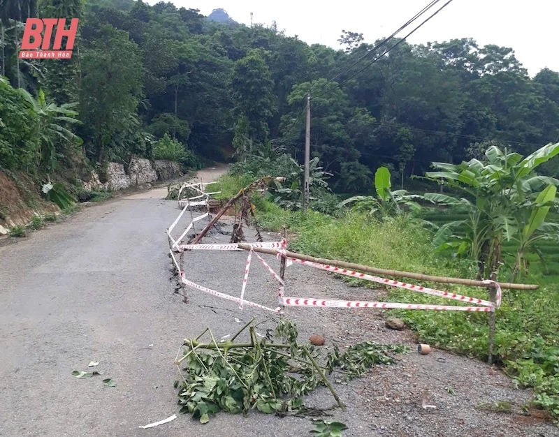 Bá Thước di dời 138 hộ dân vùng nguy cơ cao sạt lở