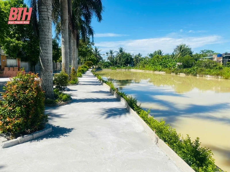 Nông Cống thực hiện tiêu chí môi trường trong xây dựng vao m88 mới