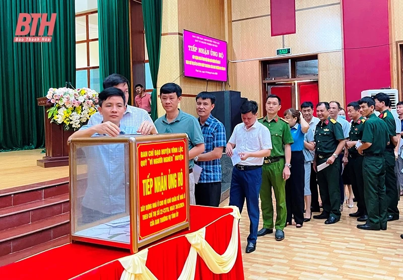 Lan tỏa việc học và làm theo Bác ở Đảng bộ huyện Vĩnh Lộc