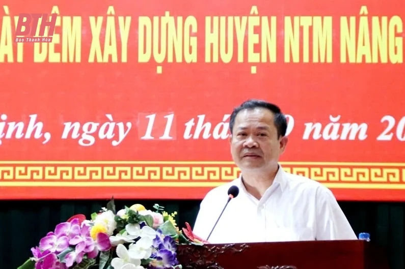 Yên Định tổng kết đợt thi đua cao điểm 100 ngày đêm xây dựng huyện NTM nâng cao