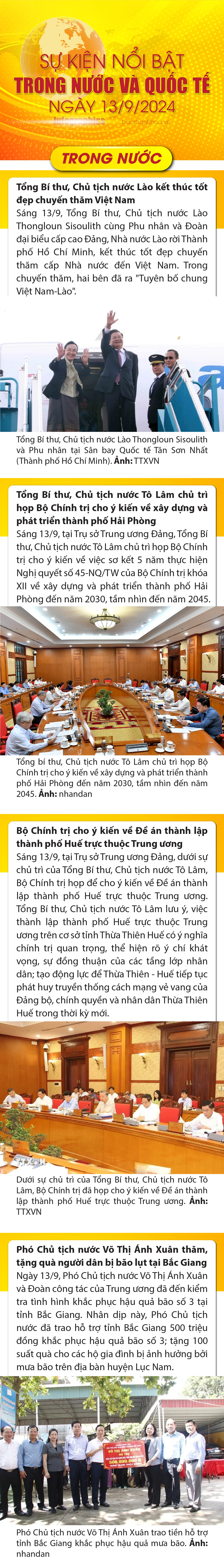 Sự kiện nổi bật trong dang nhap m88, quốc tế ngày 13/9