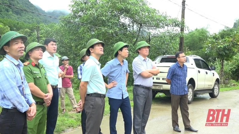 Nước sông Bưởi dâng cao trở lại, huyện Thạch Thành tăng cường biện pháp ứng phó 