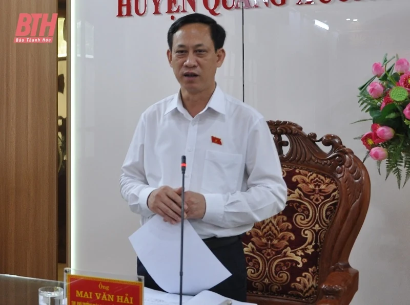Giám sát việc thực hiện chính sách, pháp luật về việc làm tại huyện Quảng Xương
