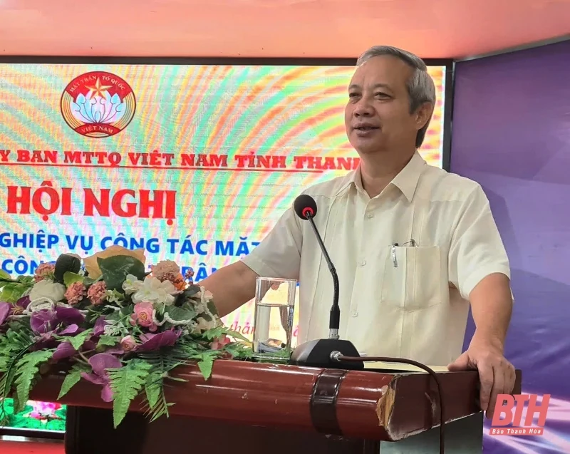Tập huấn nghiệp vụ công tác Mặt trận năm 2024