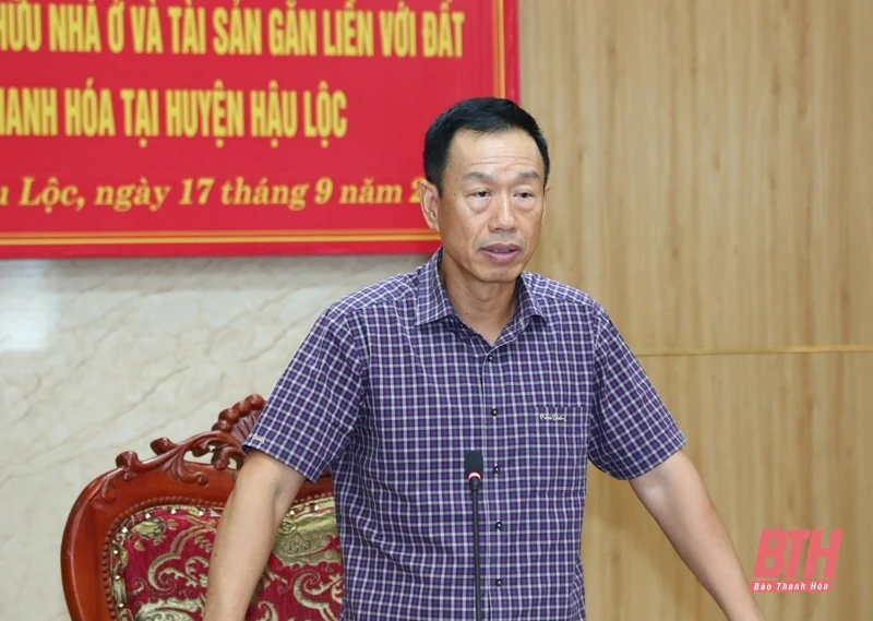 Tập trung đẩy nhanh tiến độ cấp giấy chứng nhận quyền sử dụng đất, quyền sở hữu nhà ở và tài sản gắn liền với đất