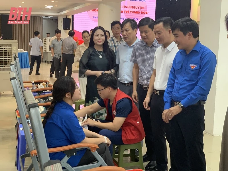 Chương trình “Giọt hồng doanh nhân trẻ Thanh Hóa” thu được hơn 250 đơn vị máu