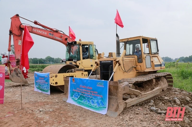 Khởi công dự án Cụm công nghiệp Thọ Minh