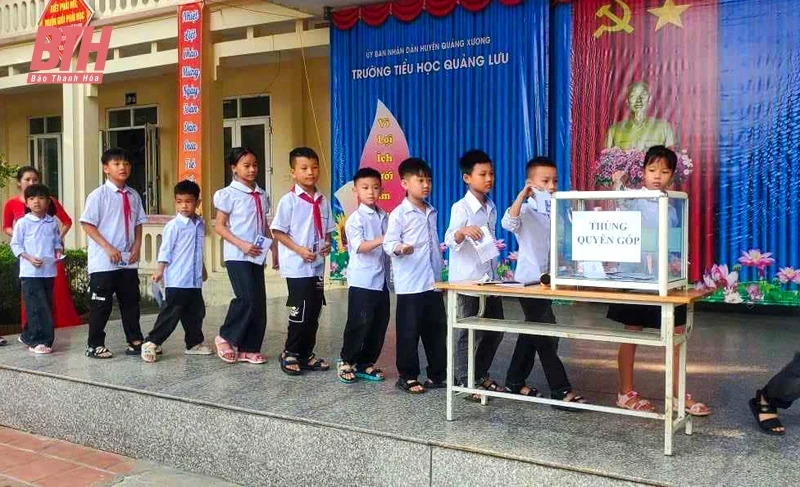 Tuổi trẻ Quảng Xương tổ chức nhiều hoạt động ý nghĩa dịp Tết Trung thu