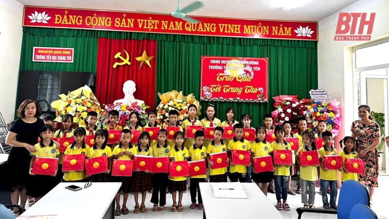 Tuổi trẻ Quảng Xương tổ chức nhiều hoạt động ý nghĩa dịp Tết Trung thu
