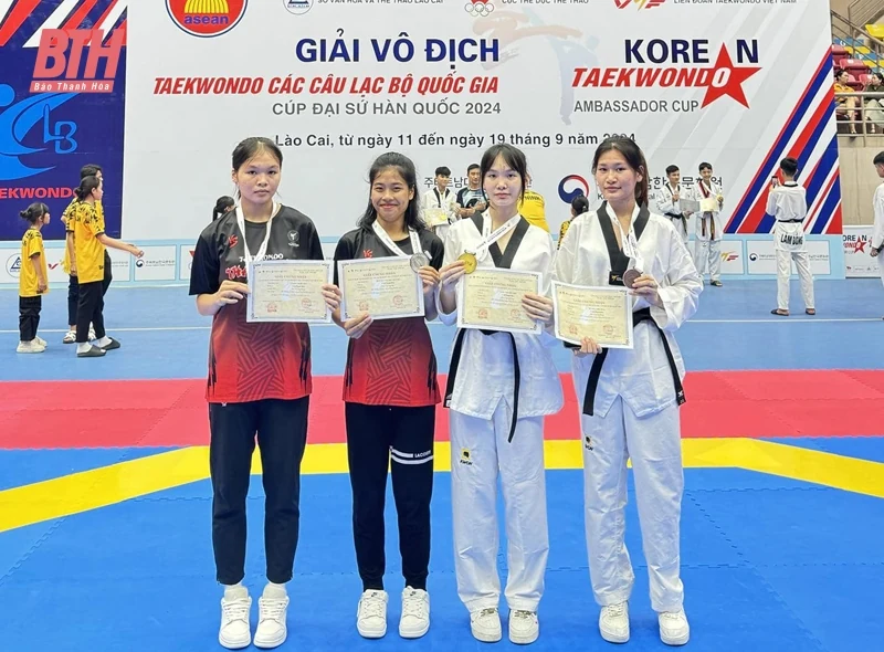 VĐV link đăng nhập m88 giành 9 huy chương tại Giải vô địch Teakwondo các CLB quốc gia năm 2024 